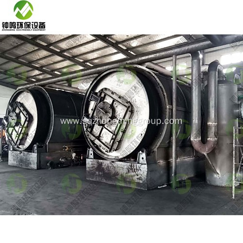 Waste Tyre Oil Pyrolysis Disposal Extraction Machine India